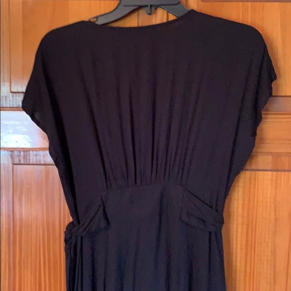 Blue Rain Midi Dress Black Size M - Picture 4 of 5